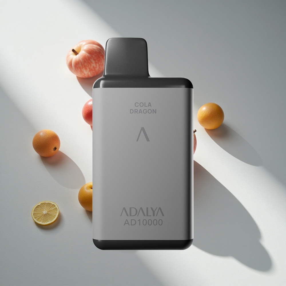 Adalya AD 10000 Puffs Love 66 Space Gray Disposable Vape
