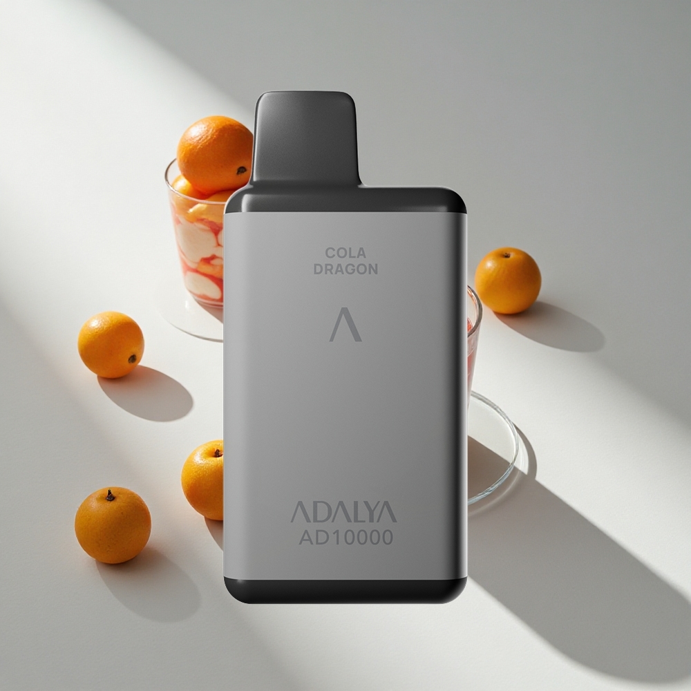 Adalya AD 10000 Puffs Space Gray Disposable Vape Cola Dragon