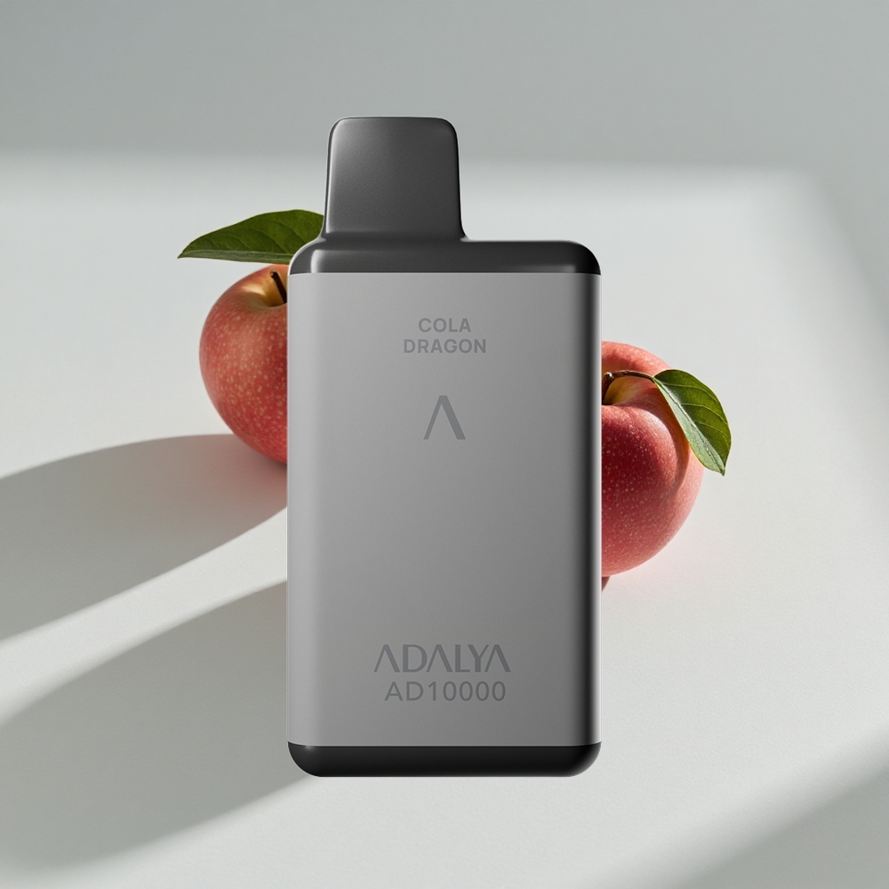 Adalya AD 10000 Puffs Space Gray Disposable Vape Two Apples