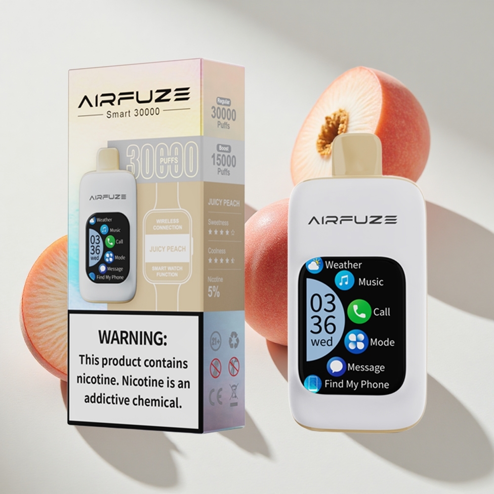 AirFuze Smart 30000 Puffs Disposable Pod Juicy Peach