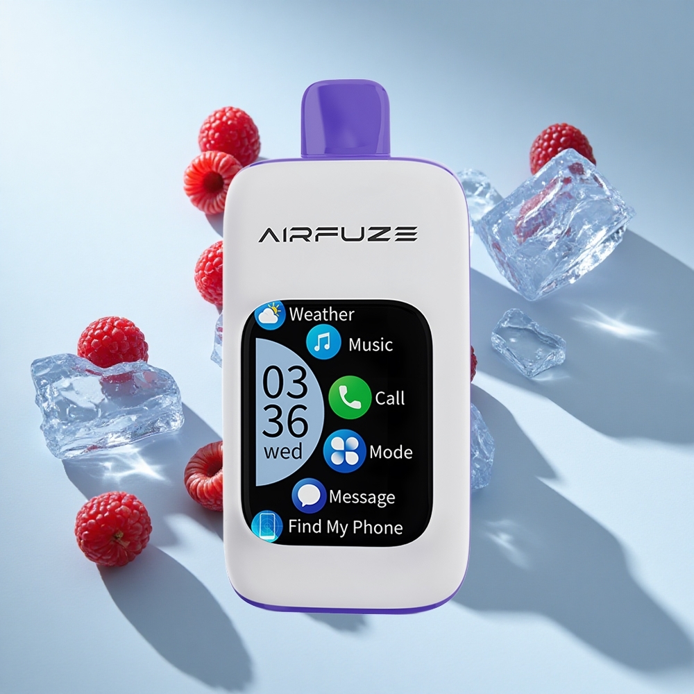 AirFuze Smart 30000 Puffs Disposable Vape Blue Razz Ice