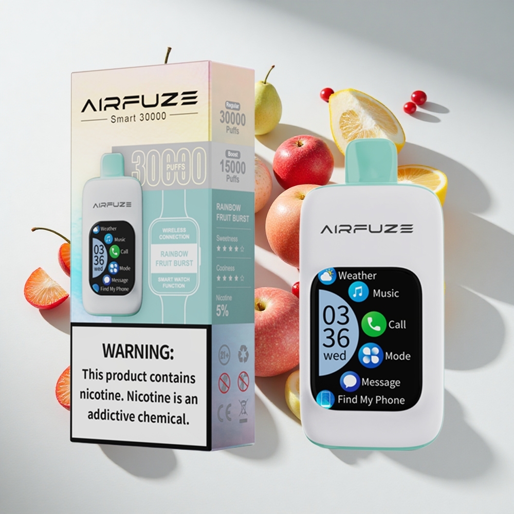 AirFuze Smart 30000 Puffs Disposable Vape Rainbow Fruit Burst