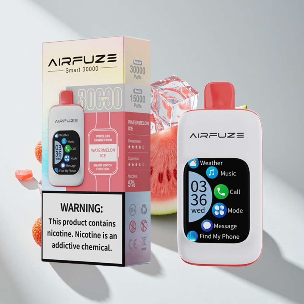 AirFuze Smart 30000 Puffs Disposable Vape Watermelon Ice