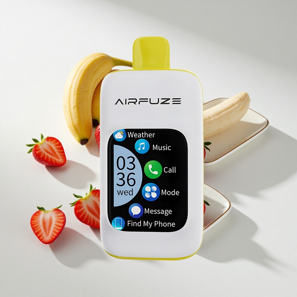 AirFuze Smart Pro 40000 Puffs Strawberry Banana Wireless Touch