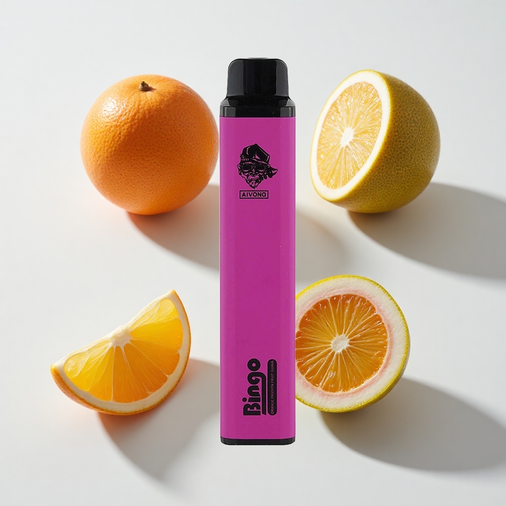 Aivono AIM BINGO 4000 Puffs Orange Passion Fruit Guava
