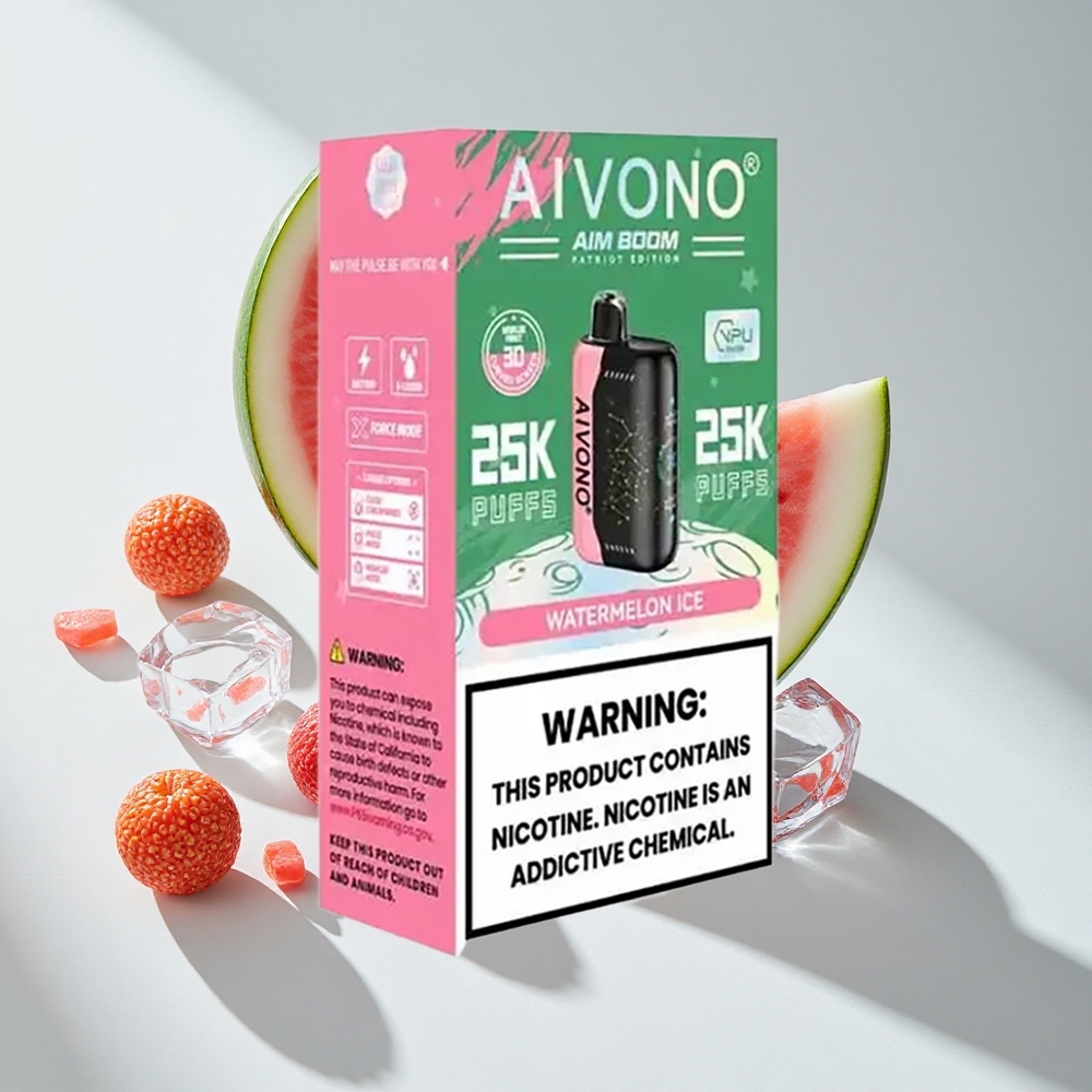 Aivono Aim Boom 25000 Puffs Watermelon Ice Disposable Vape