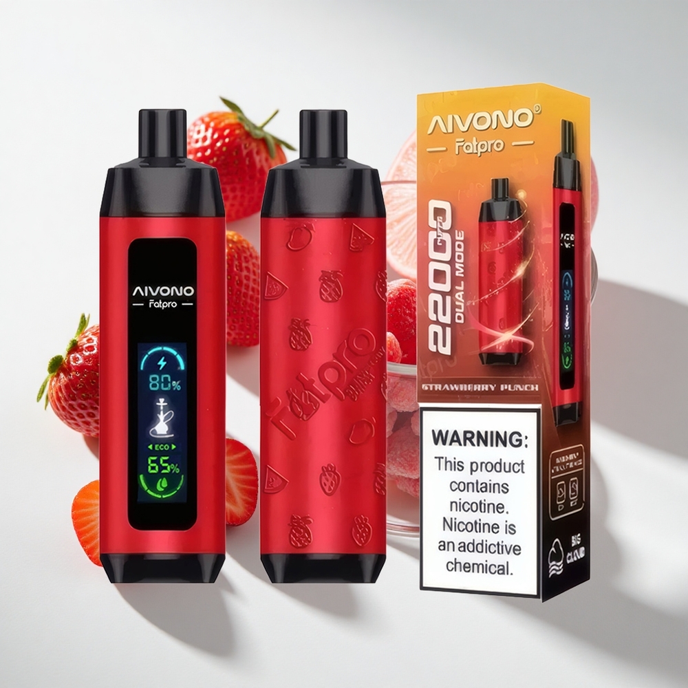 Aivono AIM FATPRO 22000 Puffs Strawberry Punch 28ml