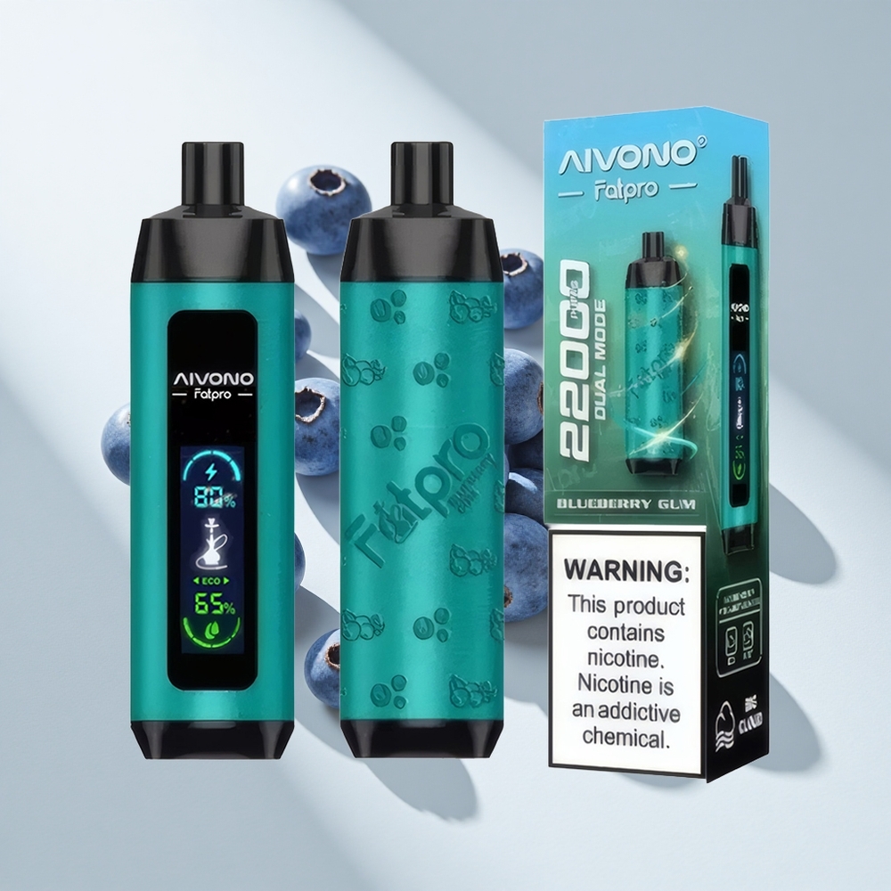 Aivono Aim Fatpro 22000 Puffs Blueberry Gun Disposable Vape