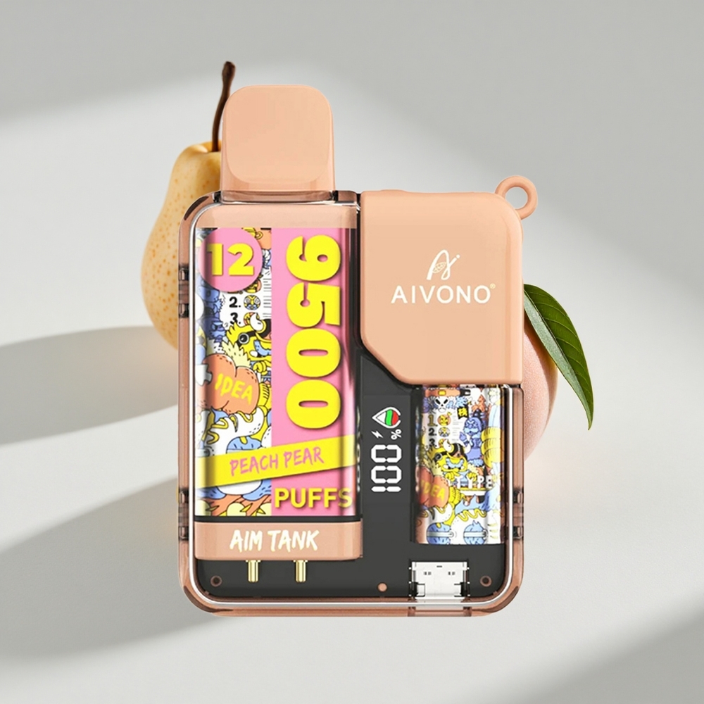 Aivono AIM-TANK 9500 Puffs Peach Pear 18ml