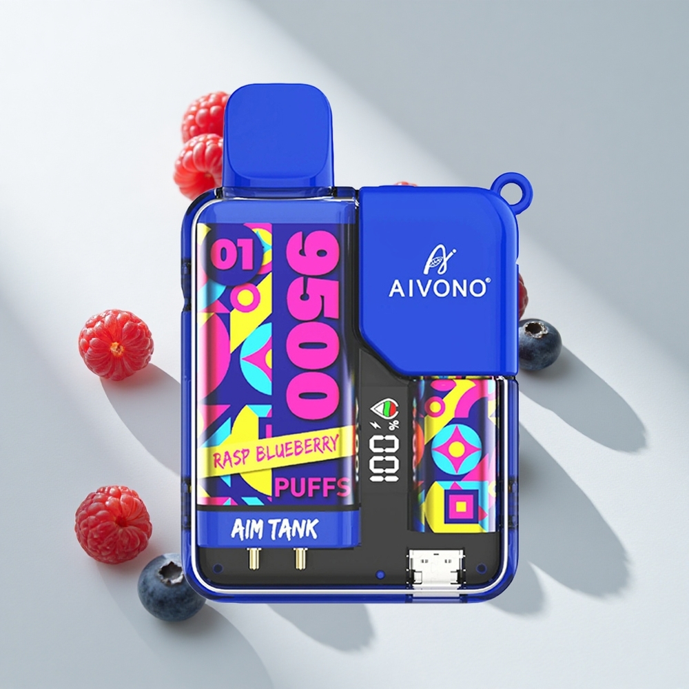 Aivono AIM-TANK 9500 Puffs Rasp Blueberry 18ml