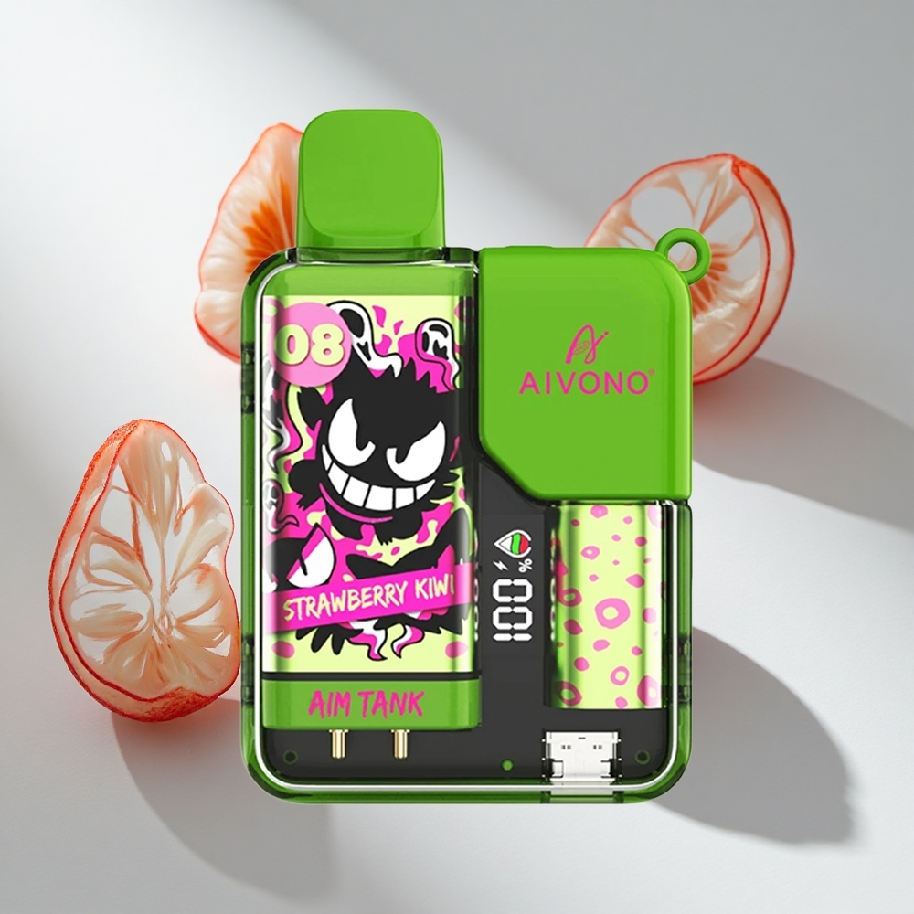 Aivono AIM-TANK 9500 Strawberry Kiwi 18ml Disposable Vape
