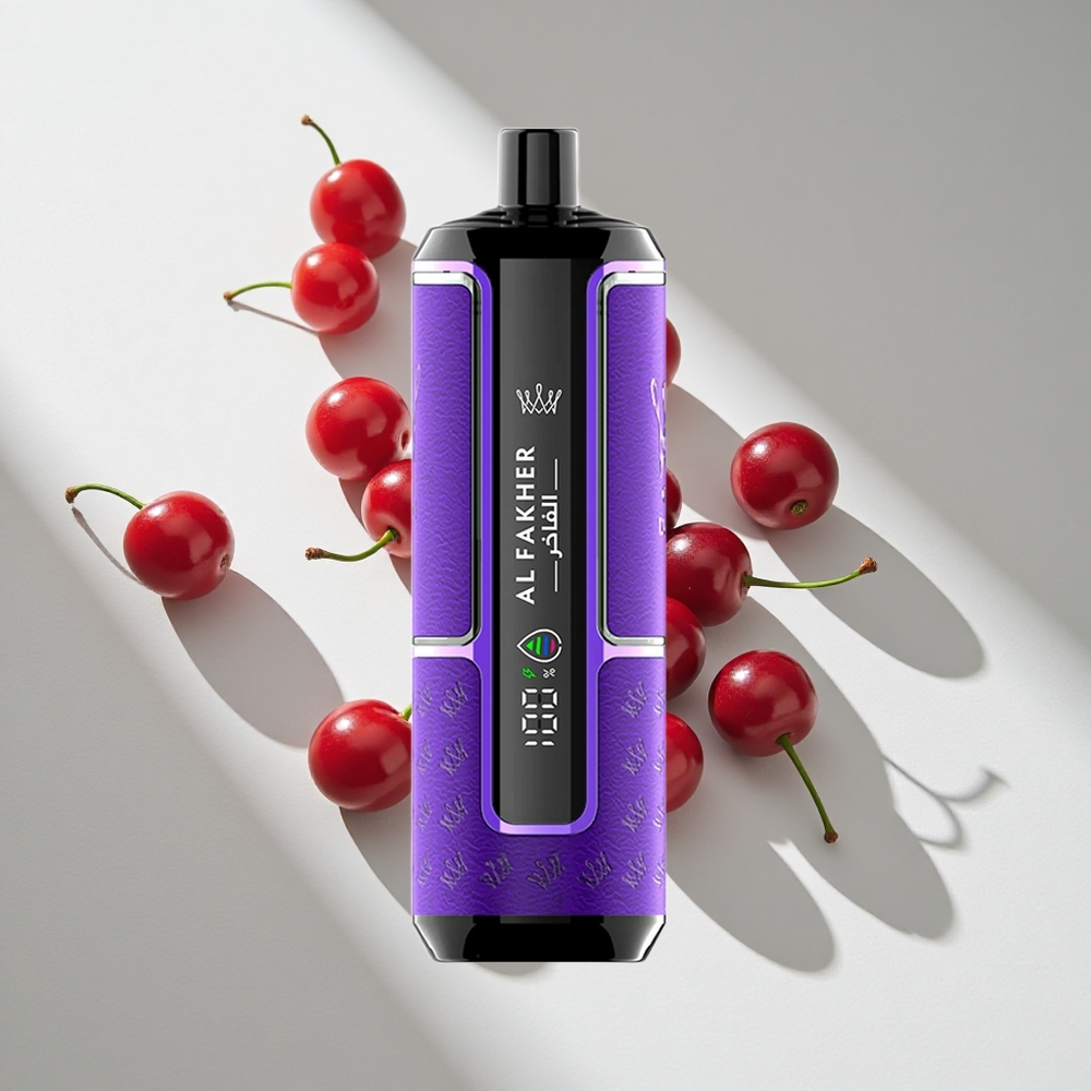 Al Fakher Crown Bar 15K Hypermax Cherry Fiesta 22ml Disposable Vape Kit