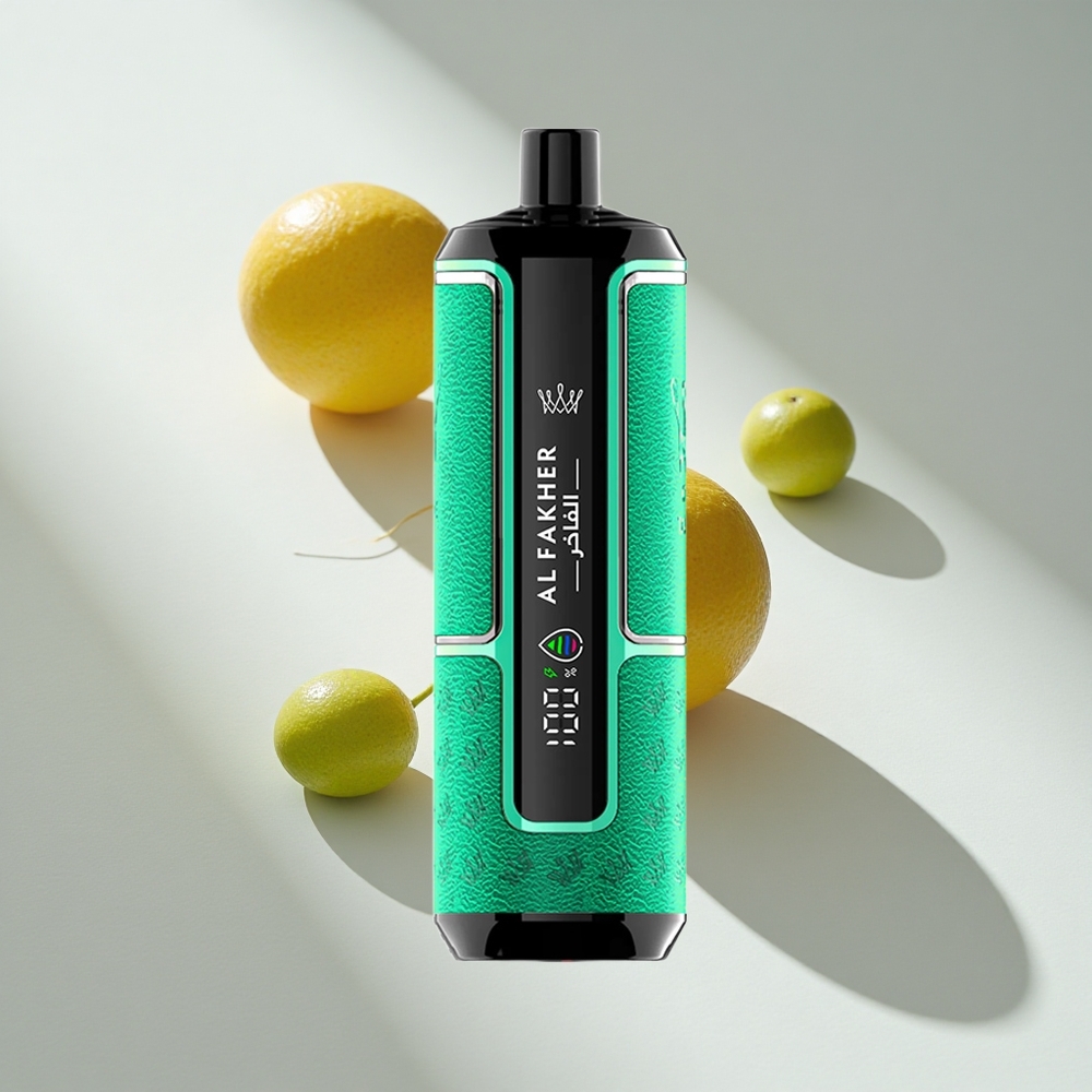 Al Fakher Crown Bar 15K Hypermax Lemon Lime Compact Disposable Vape Kit