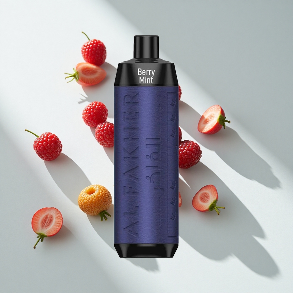 Al Fakher Crown Bar 8000 Berry Mint Disposable Vape