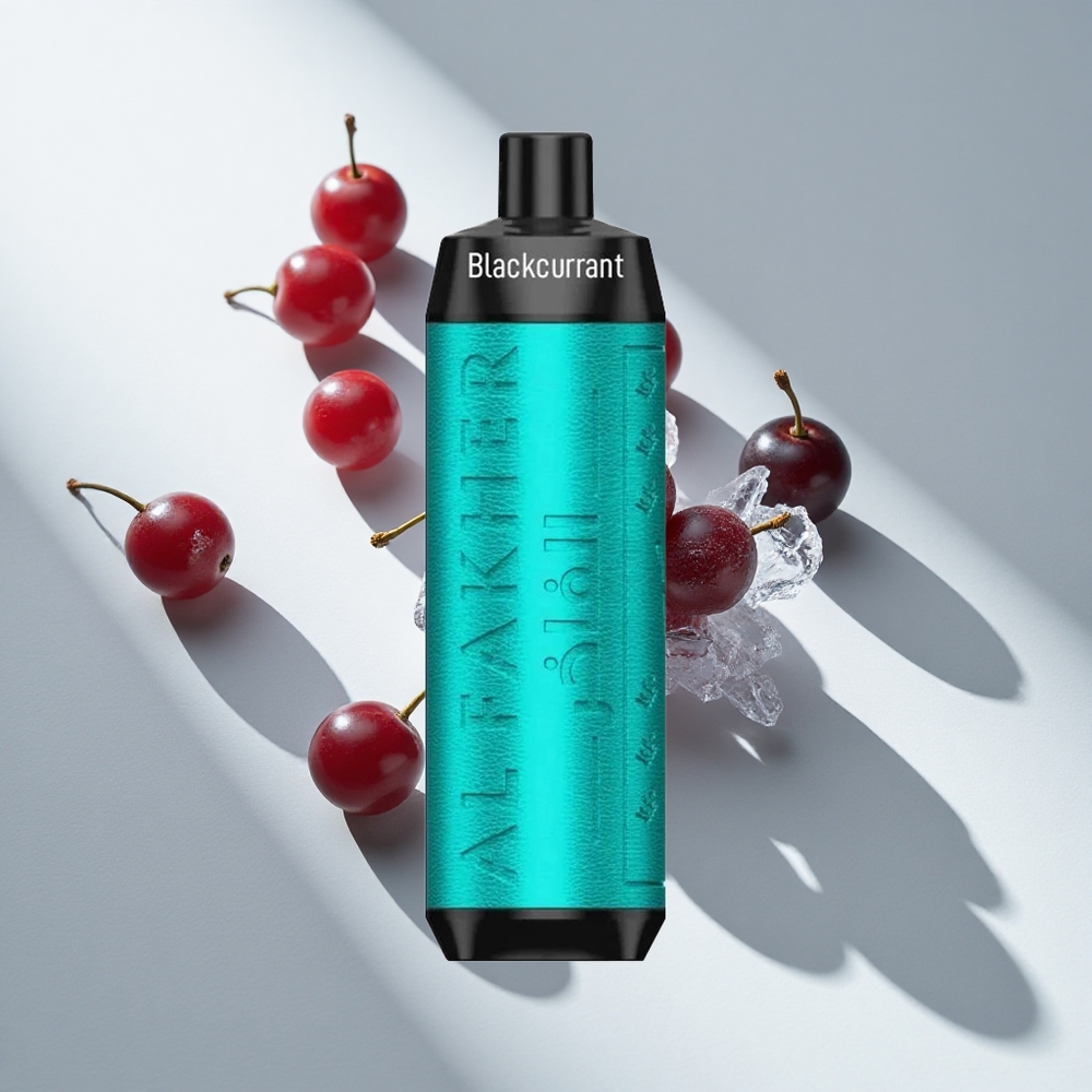 Al Fakher Crown Bar 8000 Black Currant Ice Disposable Vape