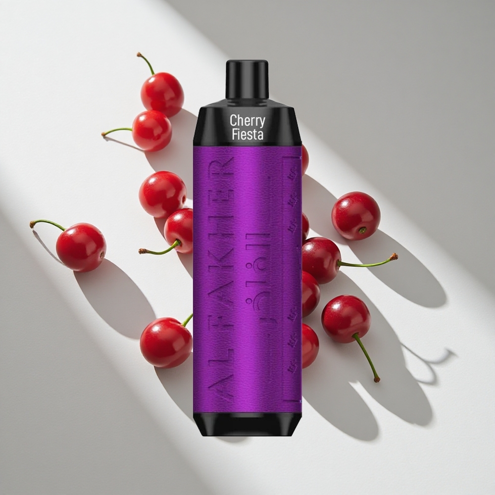 Al Fakher Crown Bar 8000 Cherry Fiesta Disposable Vape