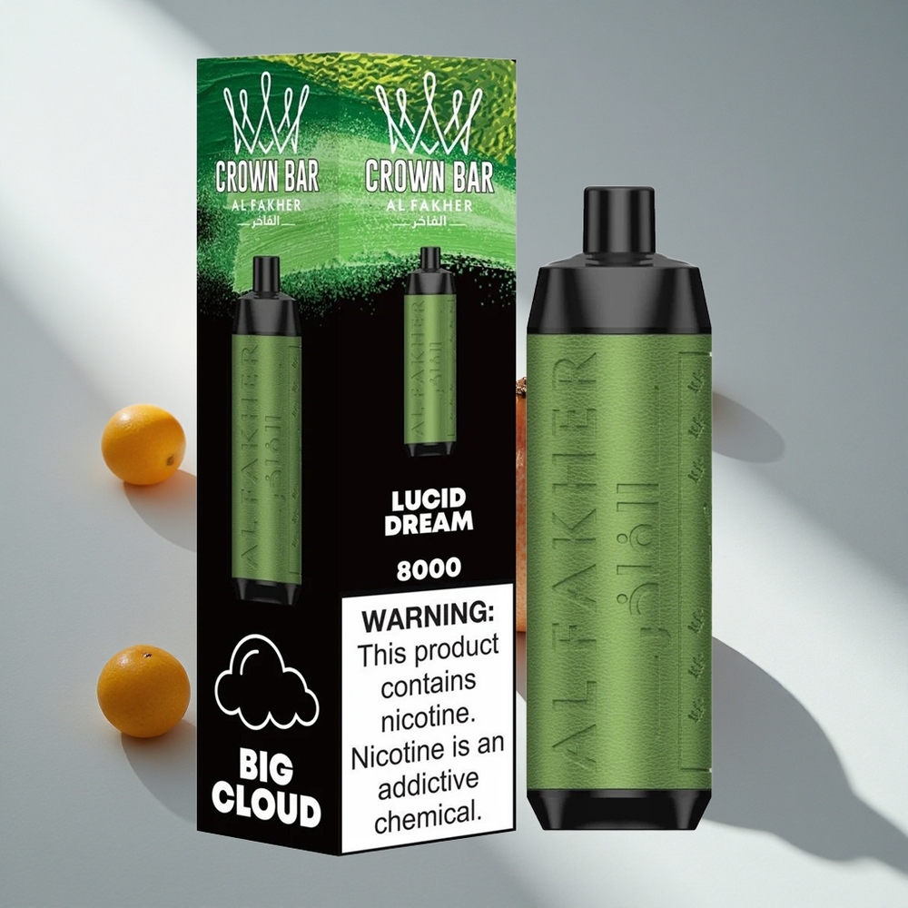 Al Fakher Crown Bar 8000 Lucid Dream Disposable Vape