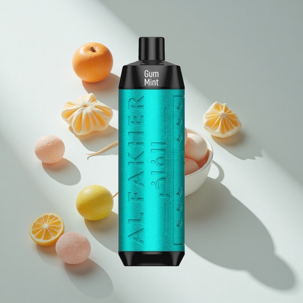 Al Fakher Crown Bar 8000 Puffs Crystal Gum Mint Disposable Vape