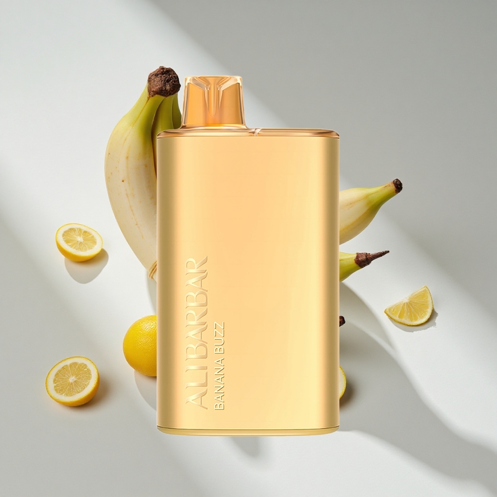Alibarbar Rich 8000 Puffs Banana Buzz Disposable Vape