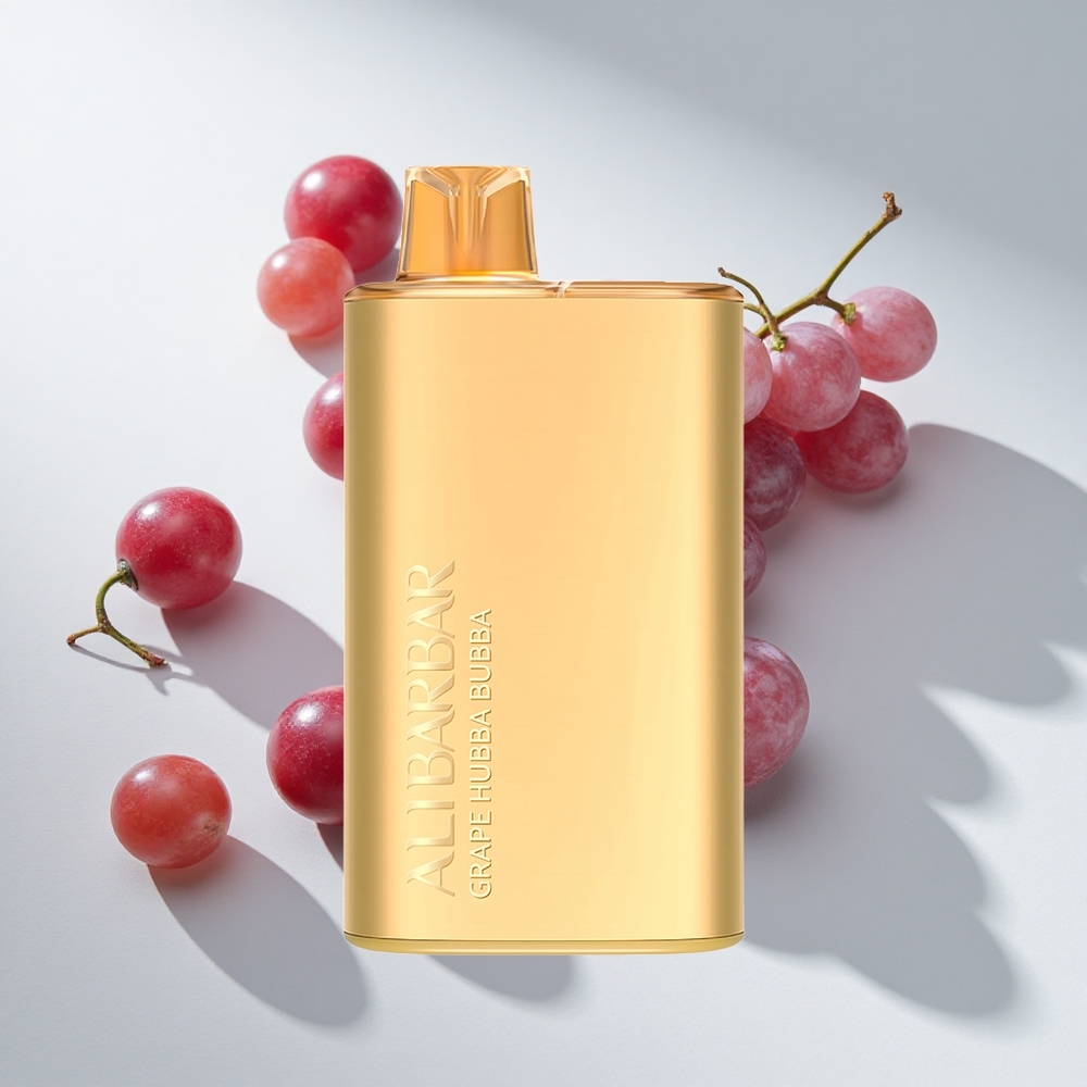 Alibarbar Rich 8000 Puffs Grape Hubba Bubba Disposable Vape