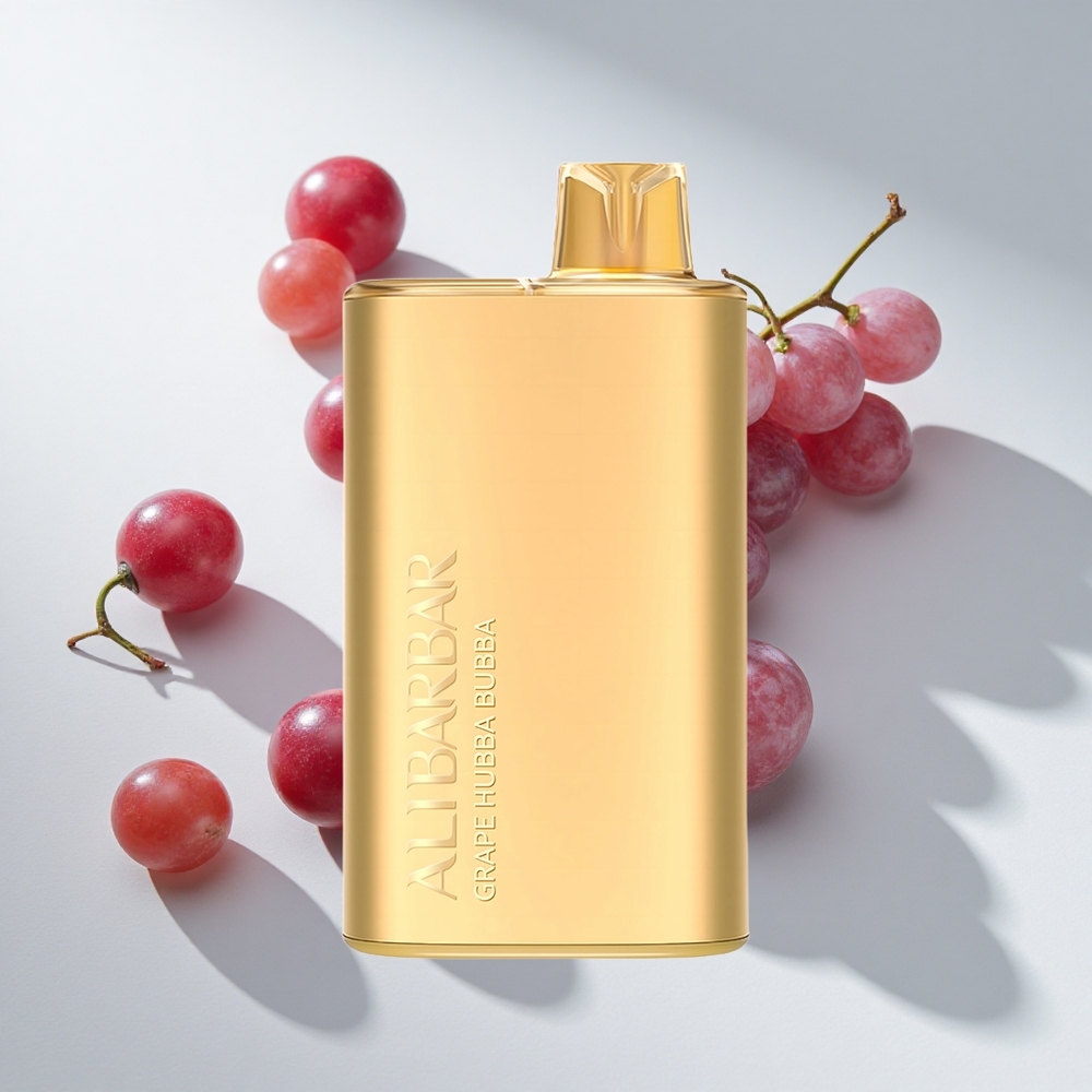 Alibarbar Rich 8000 Puffs Grape Hubba Bubba Disposable Vape