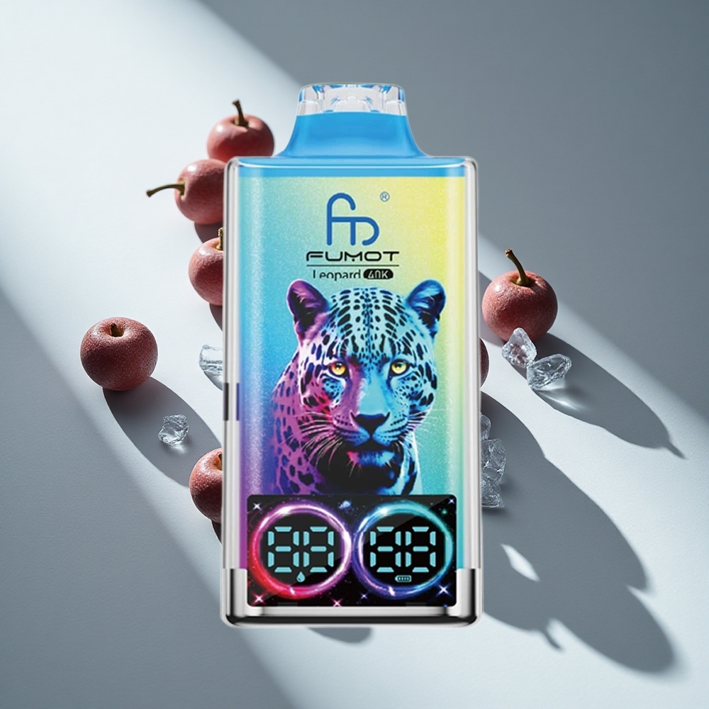 Fumot Leopard 40K Dual Mesh Disposable Vape Black Dragon Ice