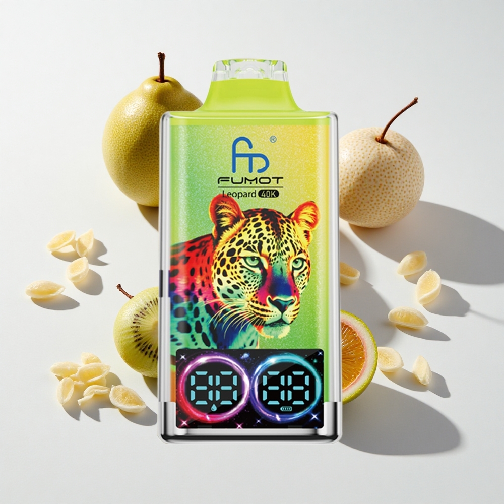 Fumot Leopard 40K Dual Mesh Kiwi Passion Fruit Guava Disposable Vape