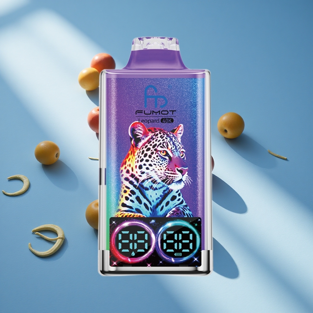 Fumot Leopard 40K Puffs Dual Mesh Disposable Vape Mr Blue