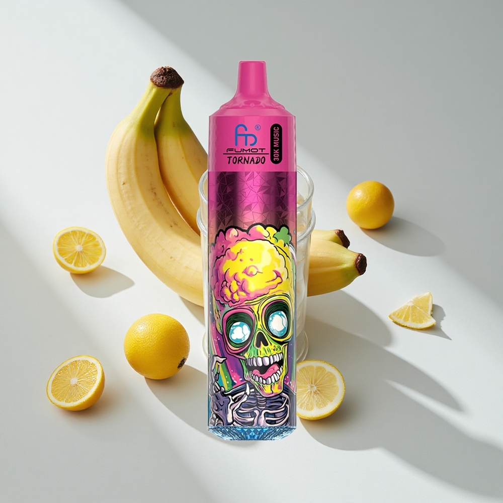 Fumot RandM Tornado 30000 Puffs Banana Ice Disposable Vape