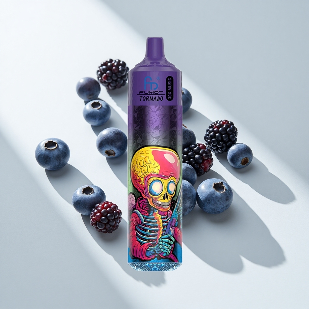 Fumot RandM Tornado 30000 Puffs Blueberry Blackberry Disposable Vape