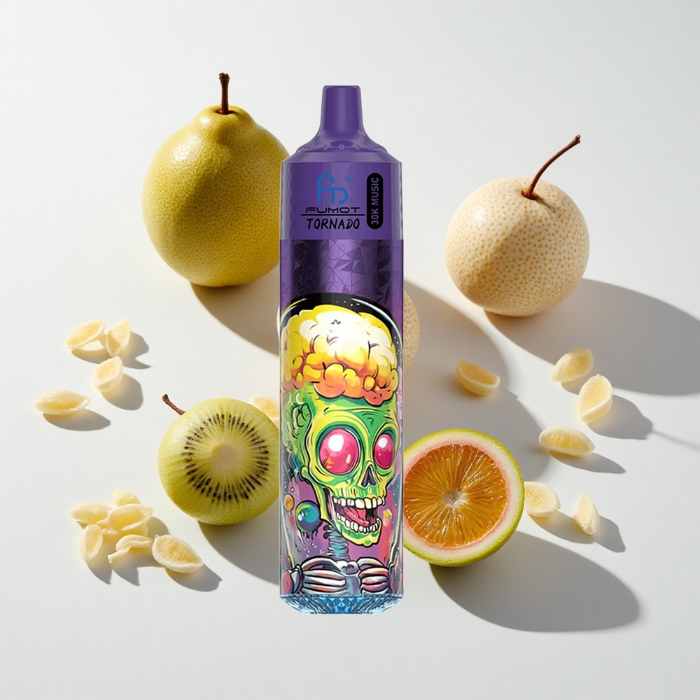 Fumot RandM Tornado 30000 Puffs Kiwi Passion Fruit Guava LED Display