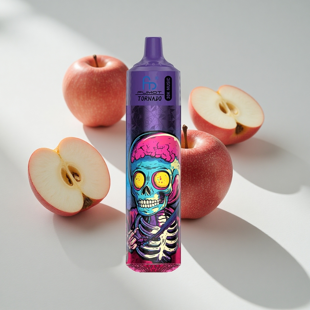 Fumot RandM Tornado 30000 Puffs Triple Apple LED Display