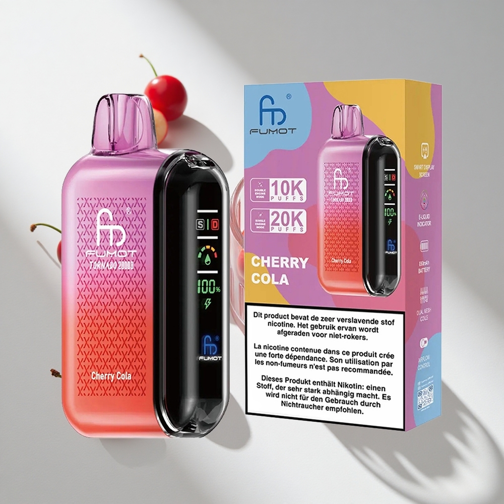 Fumot Tornado 20000 Cherry Cola Disposable Vape
