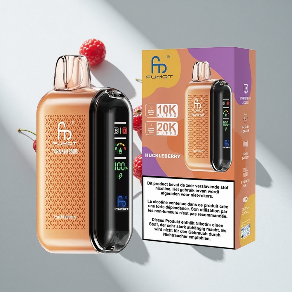 Fumot Tornado 20000 Huckleberry Dual Mesh Coil