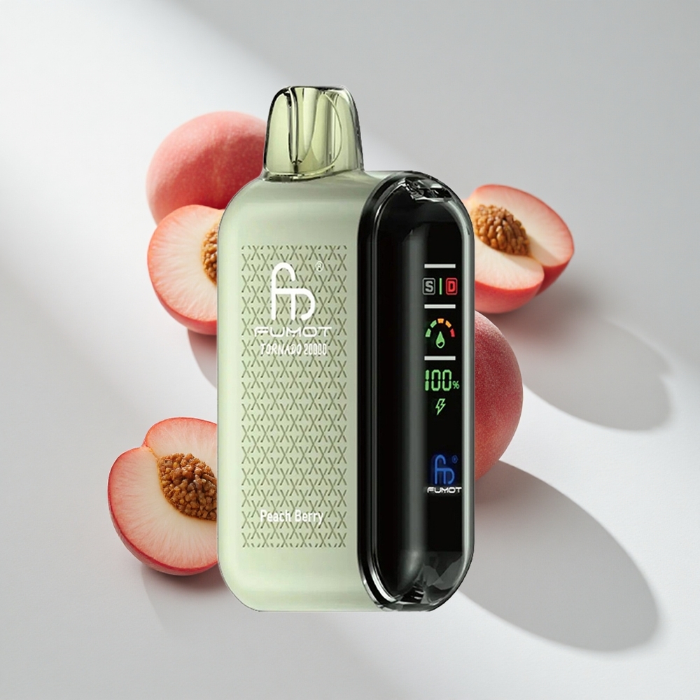 Fumot Tornado 20000 Peach Berry Disposable Vape