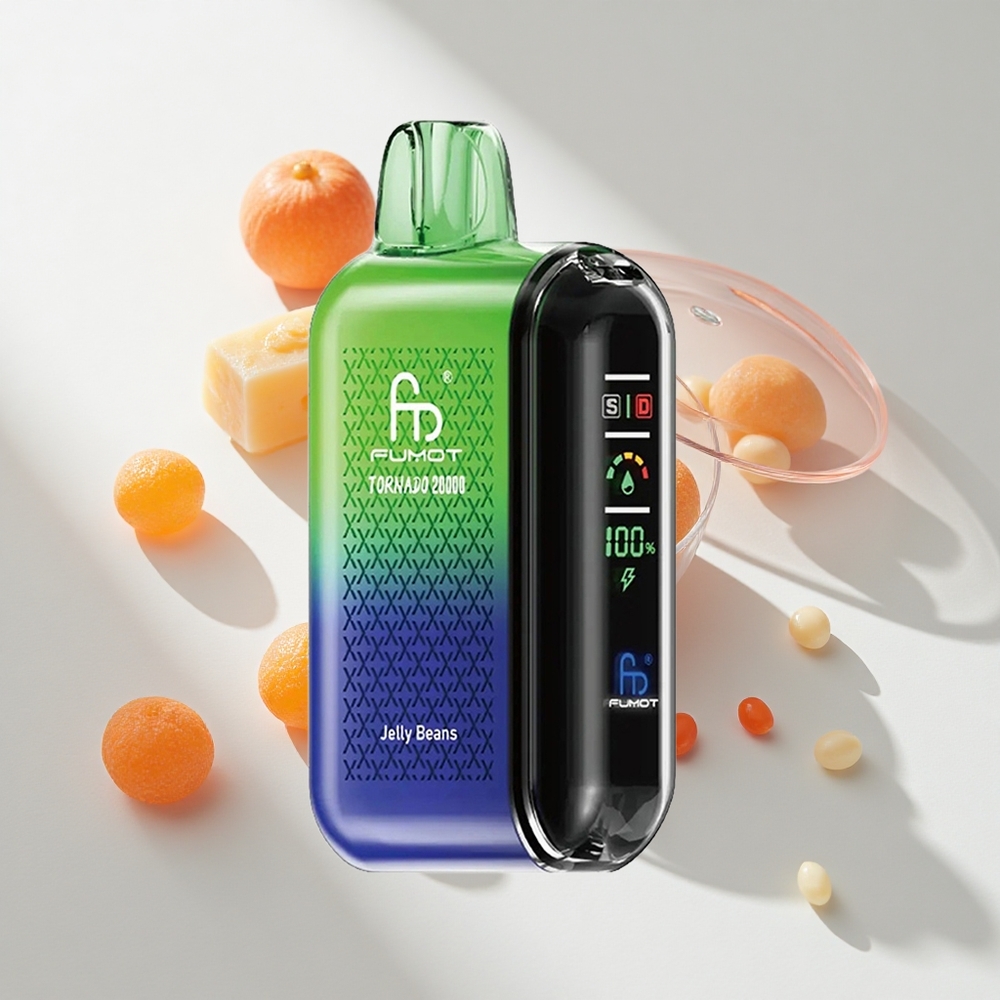 Fumot Tornado 20000 Puffs Jelly Beans Dual Mesh Coil