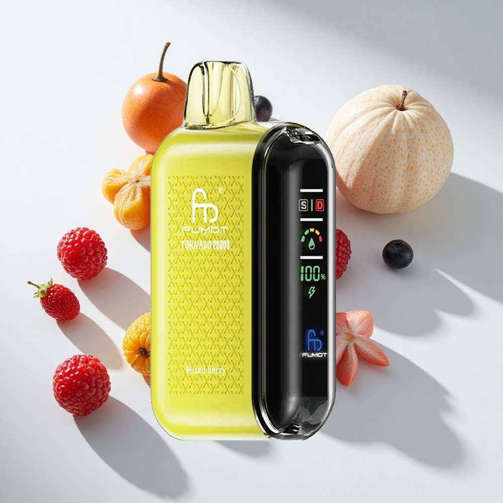 Fumot Tornado 20000 Puffs Mixed Berry Dual Mesh Coil