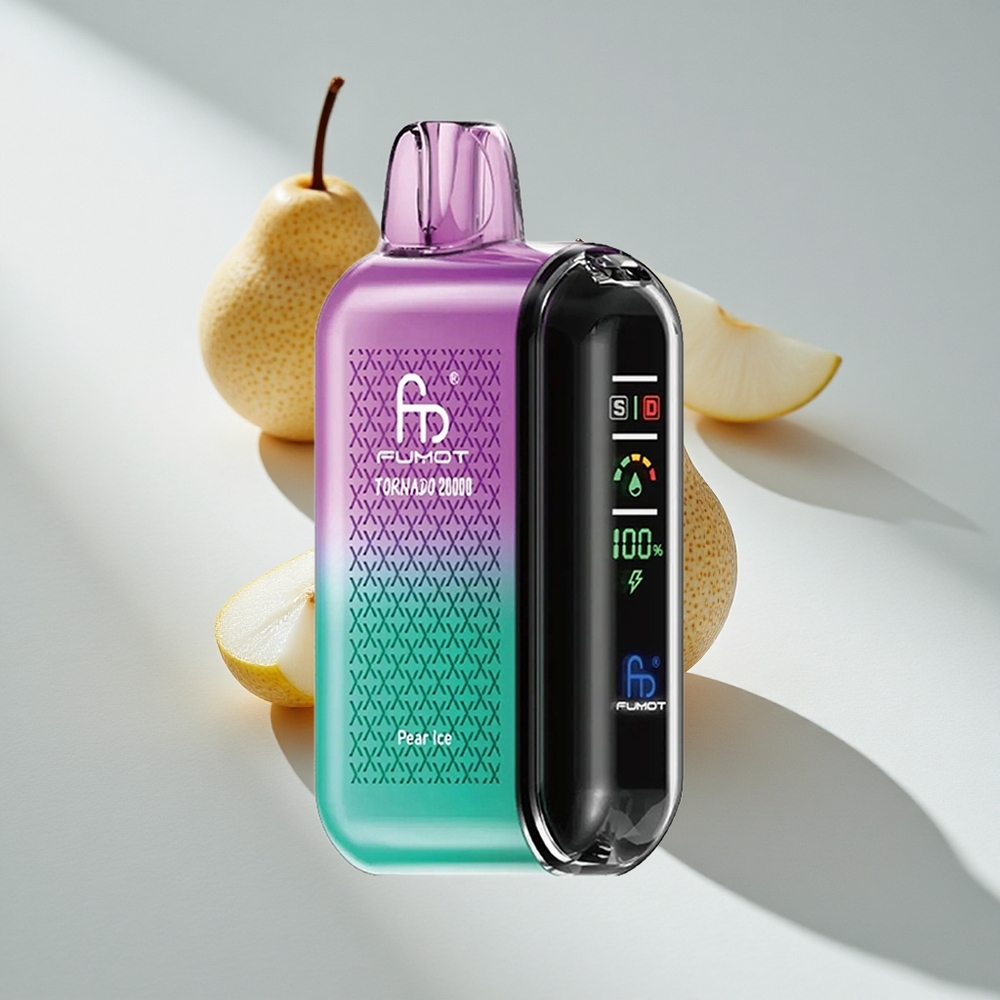 Fumot Tornado 20000 Puffs Pear Ice Dual Mesh Coil