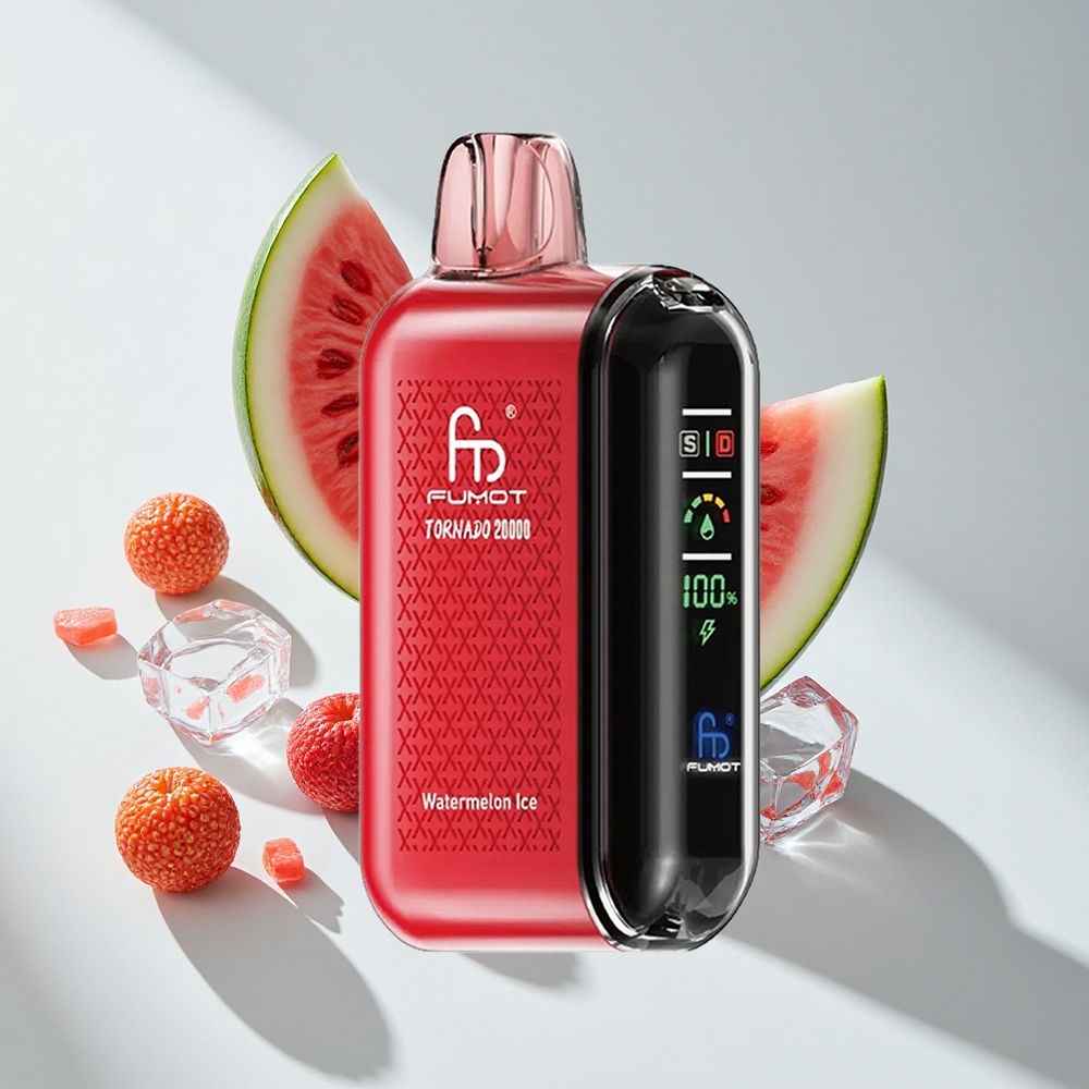 Fumot Tornado 20000 Puffs Watermelon Ice Disposable Vape
