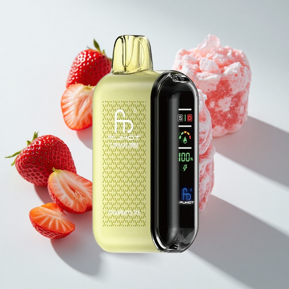 Fumot Tornado 20000 Strawberry Ice Disposable Vape