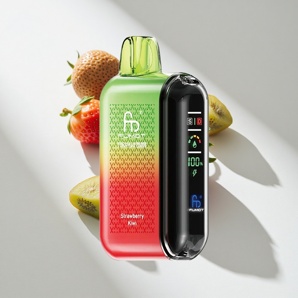 Fumot Tornado 20000 Strawberry Kiwi Dual Mesh Coil