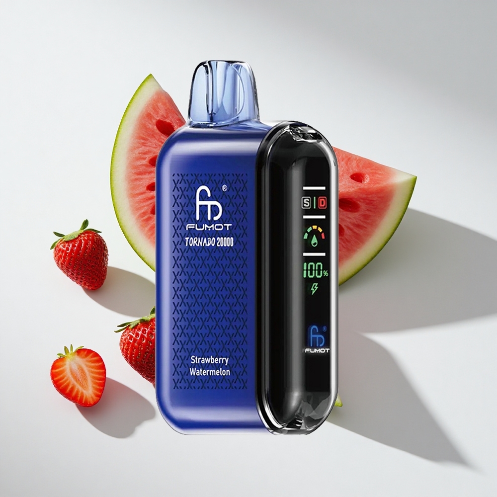 Fumot Tornado 20000 Strawberry Watermelon Dual Mesh Coil