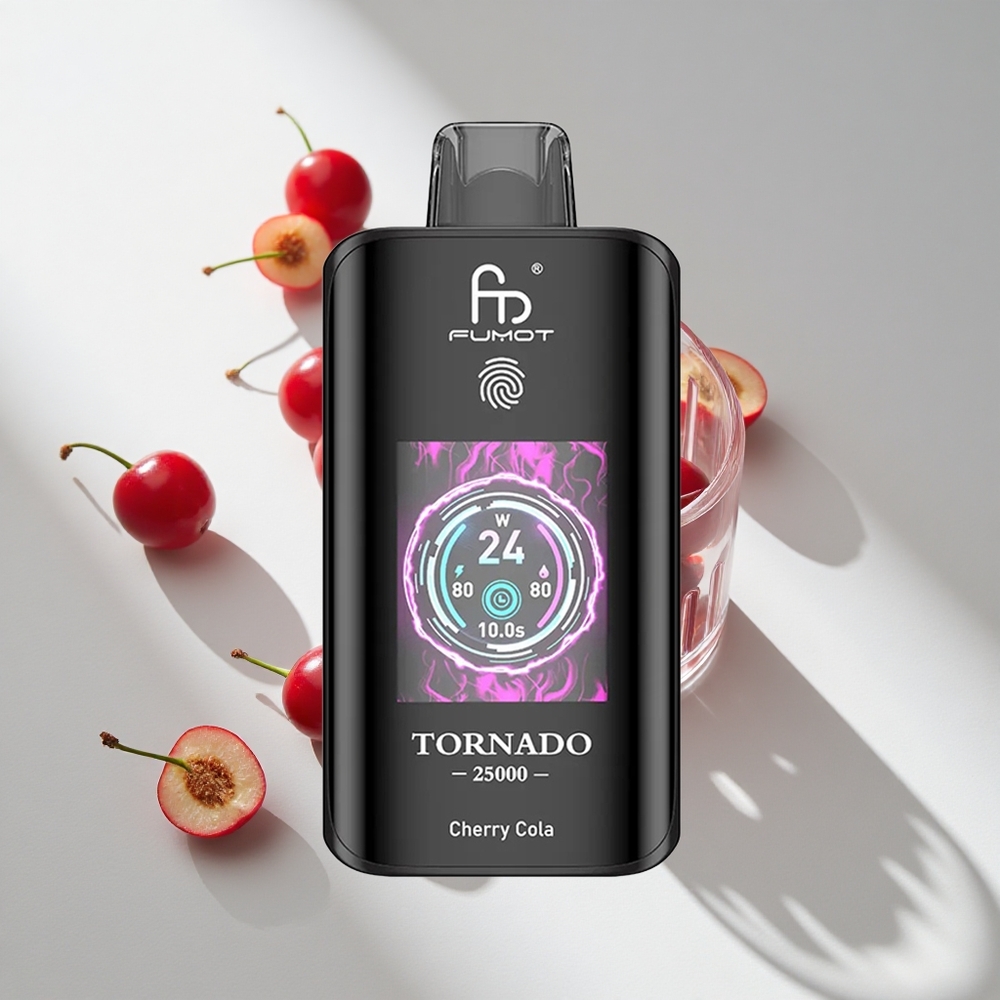 Fumot Tornado 25000 HD Screen Cherry Cola Disposable Vape