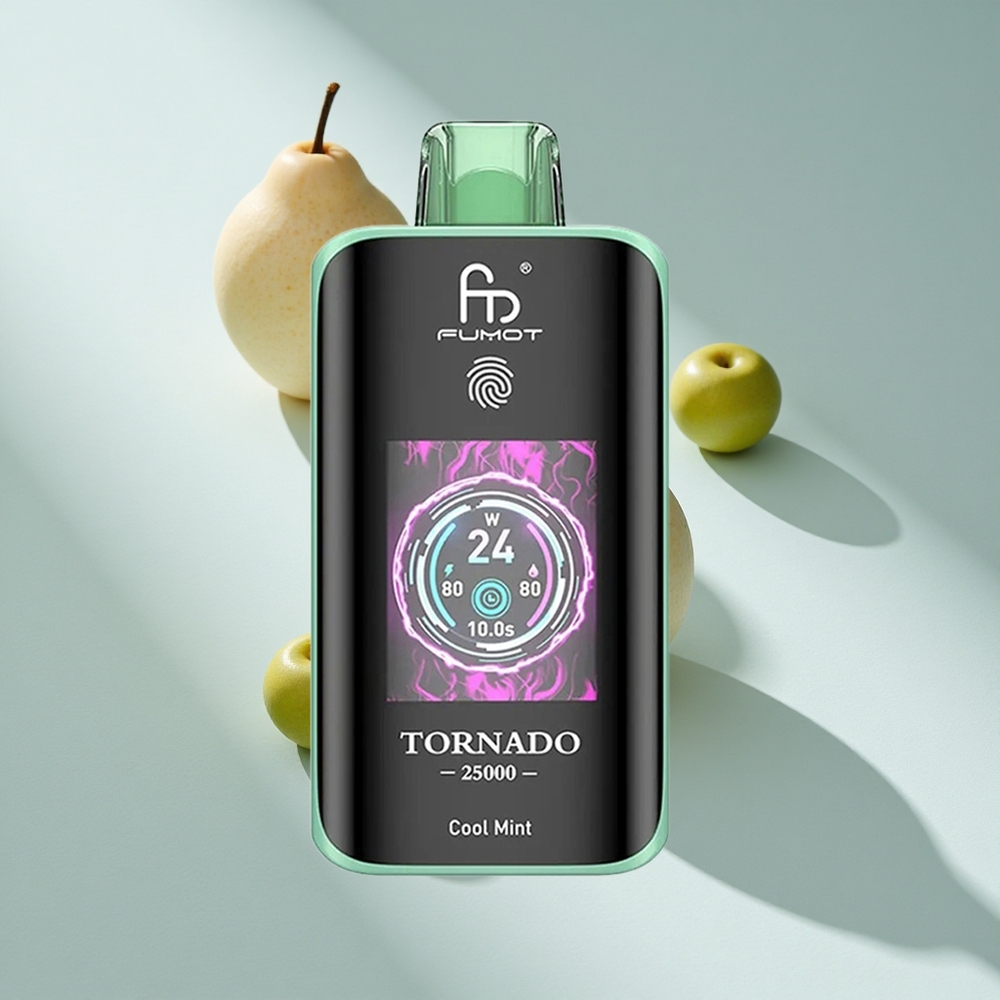 Fumot Tornado 25000 HD Screen Cool Mint Disposable Vape
