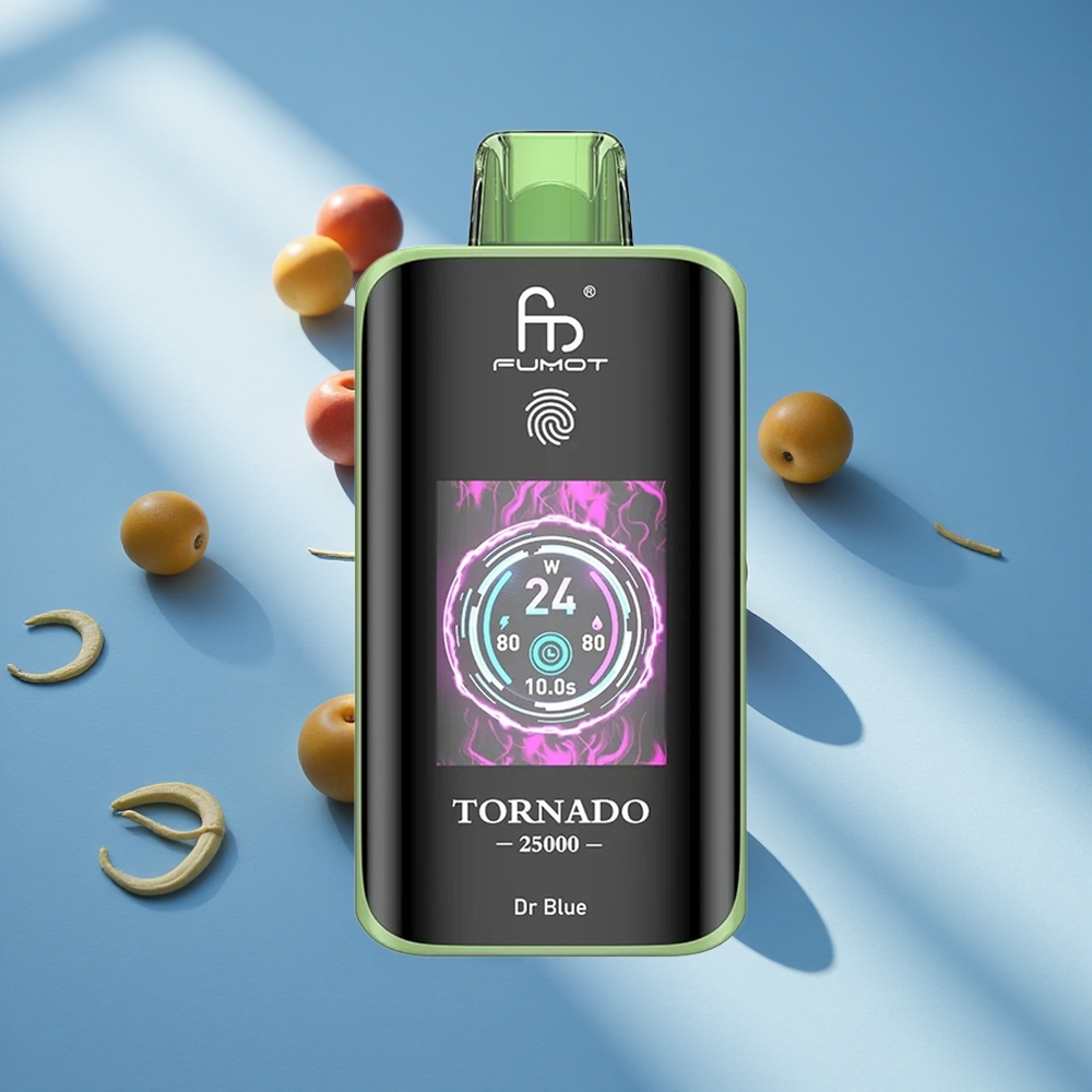 Fumot Tornado 25000 HD Screen Disposable Vape Dr Blue