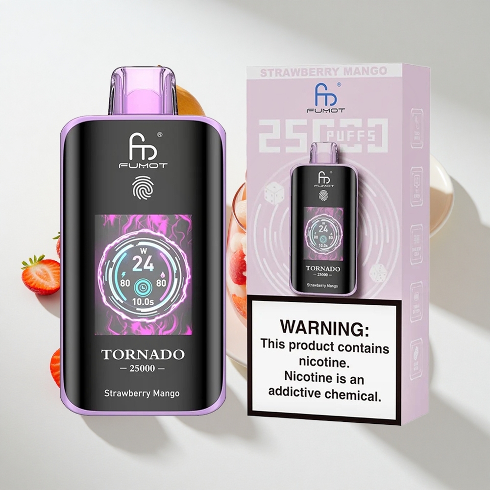 Fumot Tornado 25000 Strawberry Mango Disposable Vape