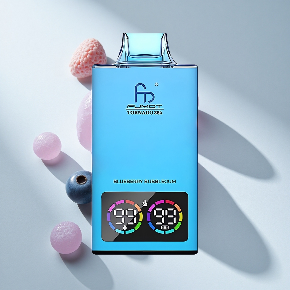 Fumot Tornado 25000 Puffs Dual Mesh Blueberry Bubblegum