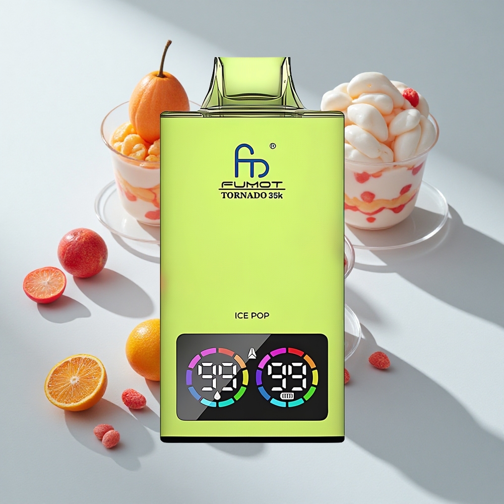 Fumot Tornado 25000 Puffs Dual Mesh Ice Pop Disposable Vape
