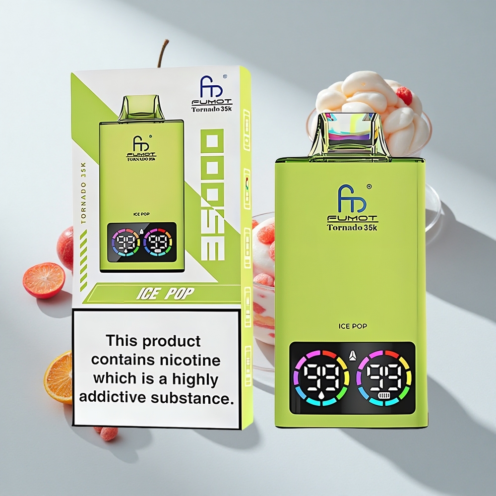 Fumot Tornado 25000 Puffs Dual Mesh Ice Pop Disposable Vape
