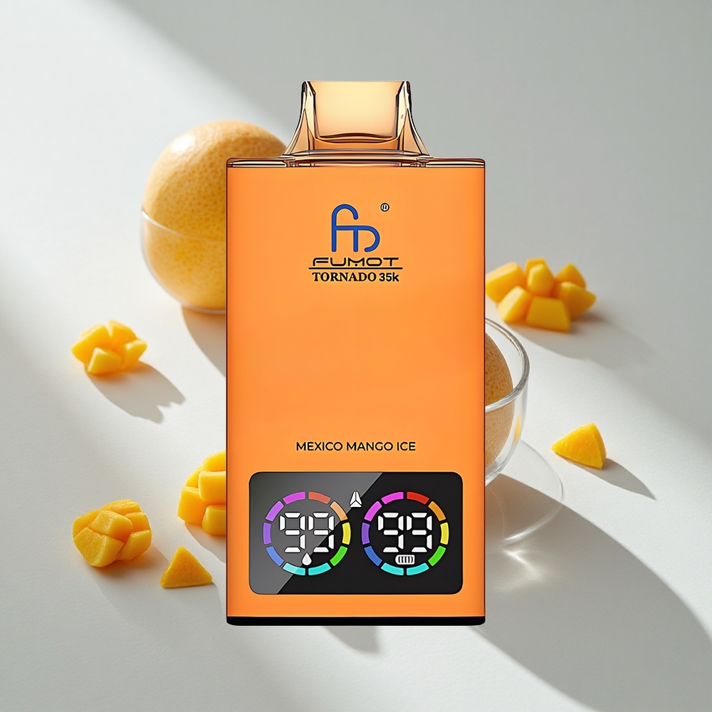 Fumot Tornado 25000 Puffs Dual Mesh Mexico Mango Ice